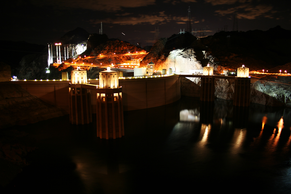 Hoover Dam @ Night