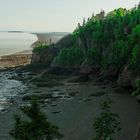 Hopewell Rocks bei Ebbe