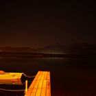 Hopfen am See bei Nacht