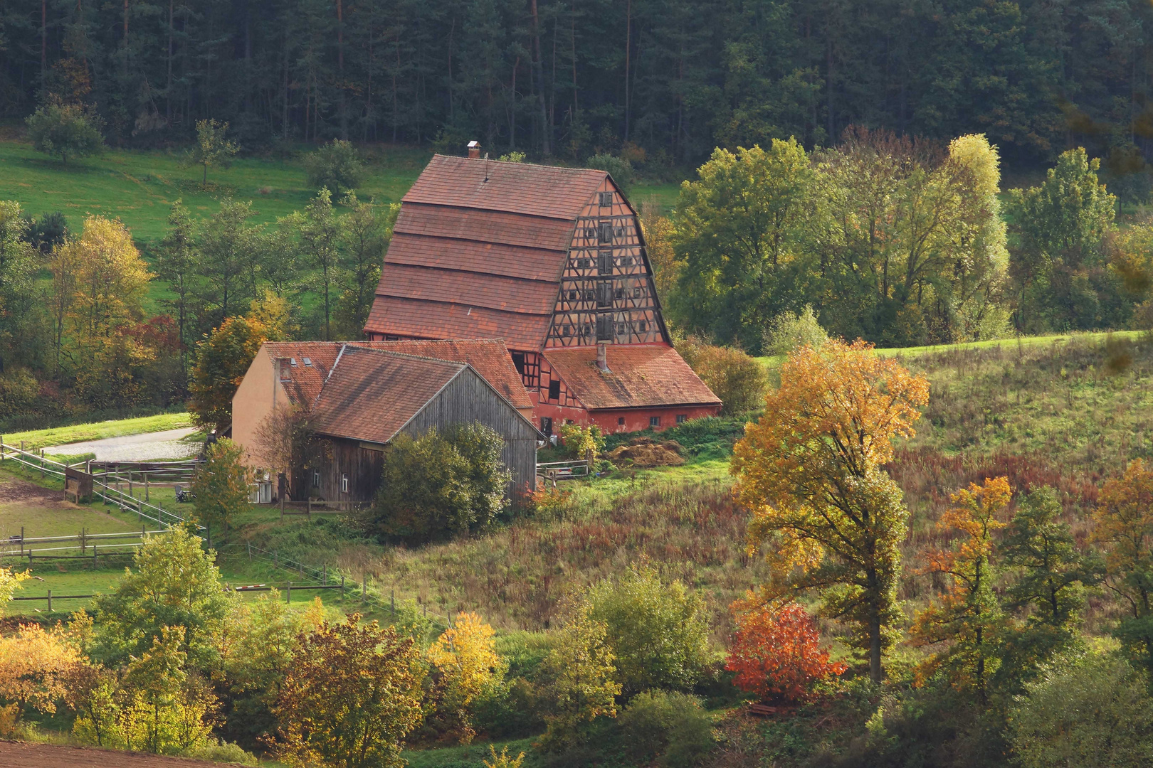 Hopfenhaus bei Spalt