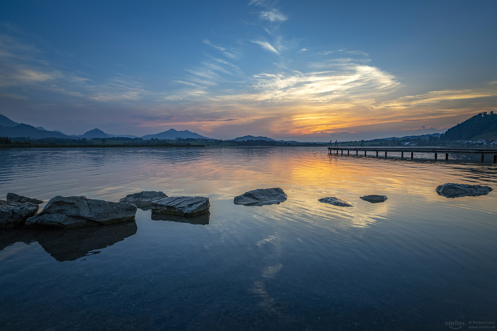 Hopfensee Abendromantik