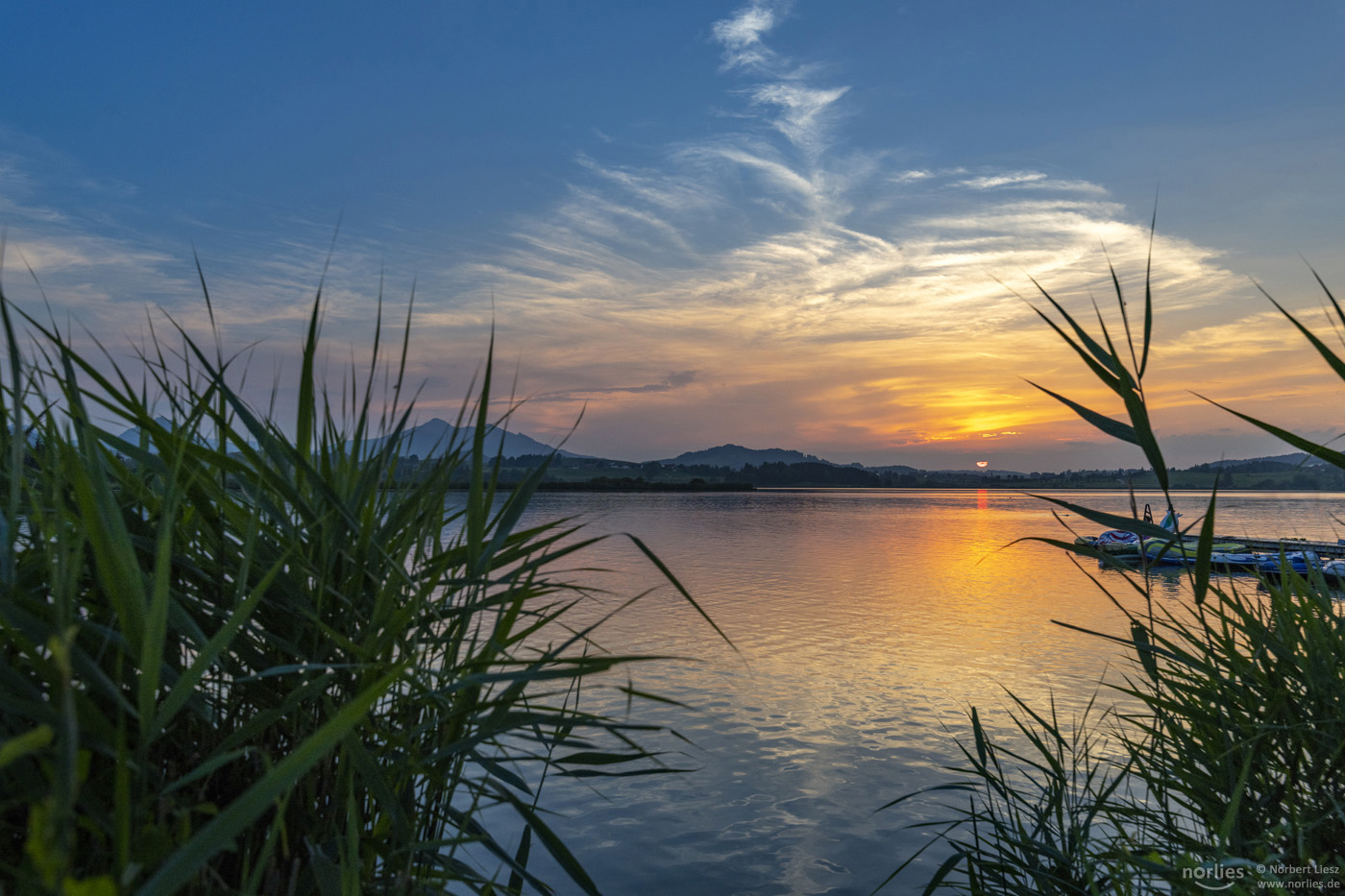 Hopfensee Abendstimmung