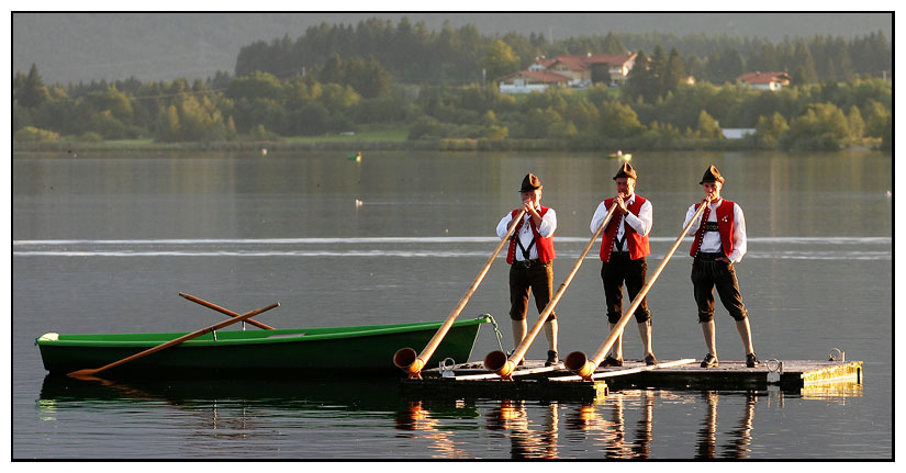 Hopfensee: Alphornbläser [2]