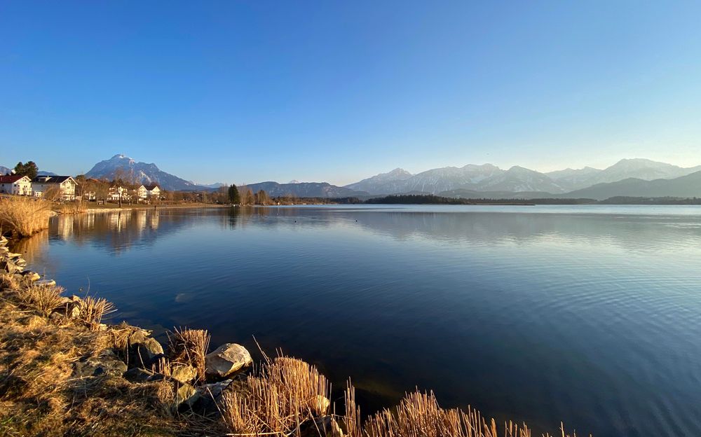 Hopfensee am Abend