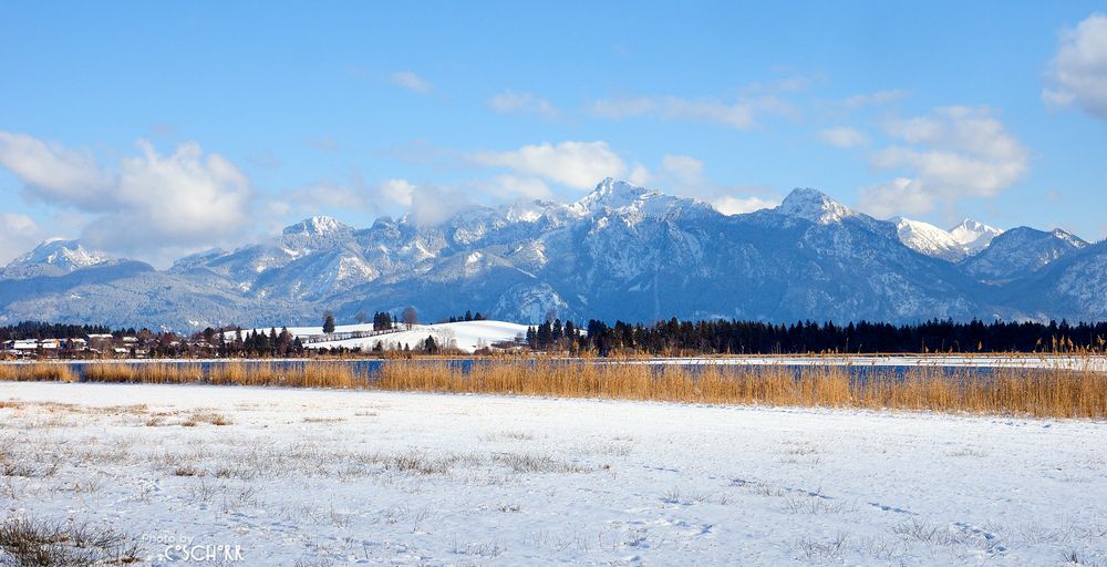 Hopfensee begradigt und geschnitten