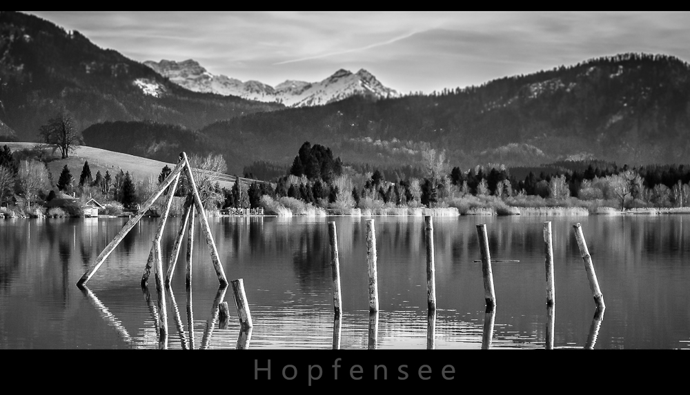 Hopfensee bei Füssen.