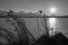 Hopfensee im Winter