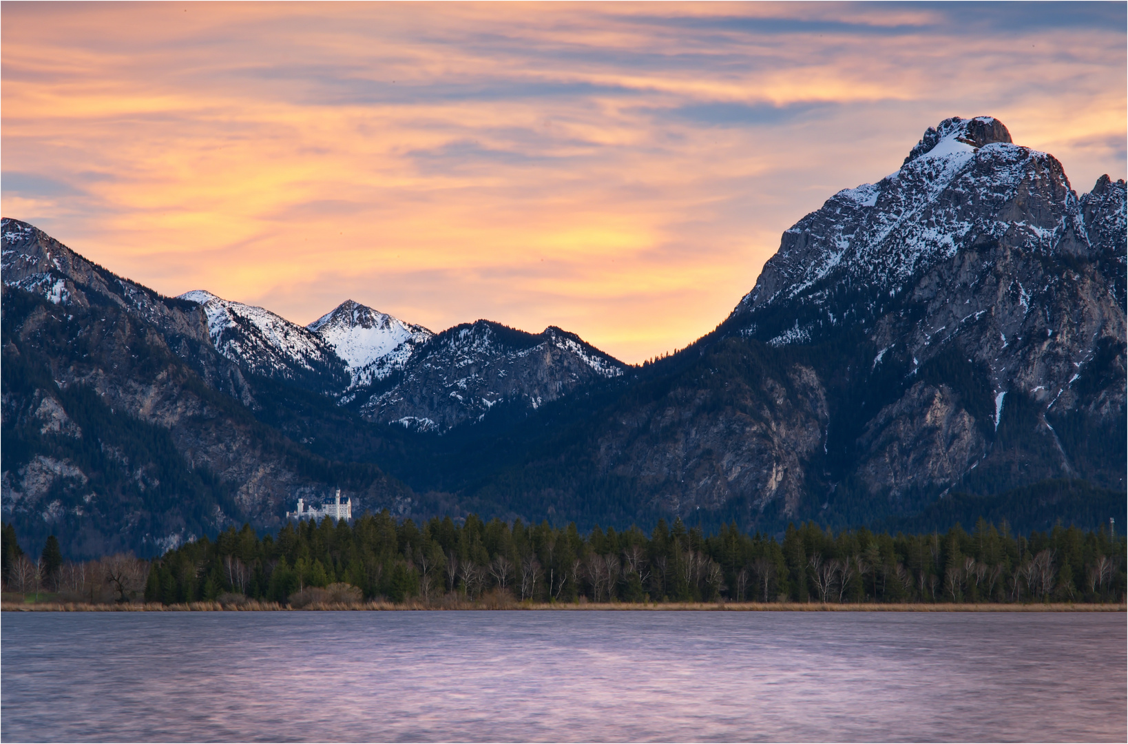 Hopfensee mit Neuschwansteinblick