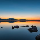 Hopfensee near Füssen in Ostallgäu, Germany