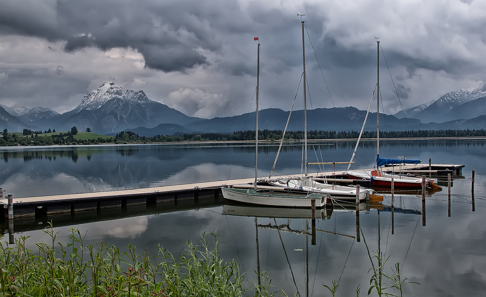 Hopfensee Schlechtwetter 