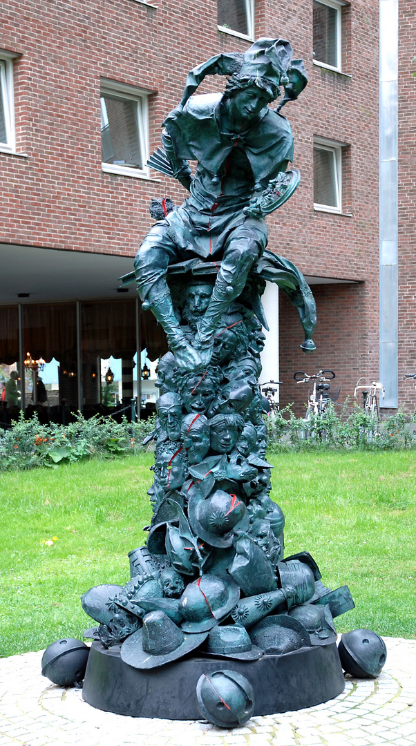 Hoppeditz Denkmal in Düsseldorf