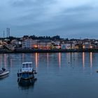 Hora azul.Puerto de Luanco.