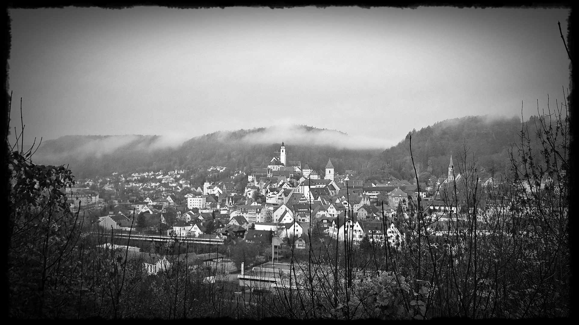 Horb im Morgennebel - ein Herbstspaziergang