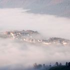 Horben bei Freiburg im Nebelmeer