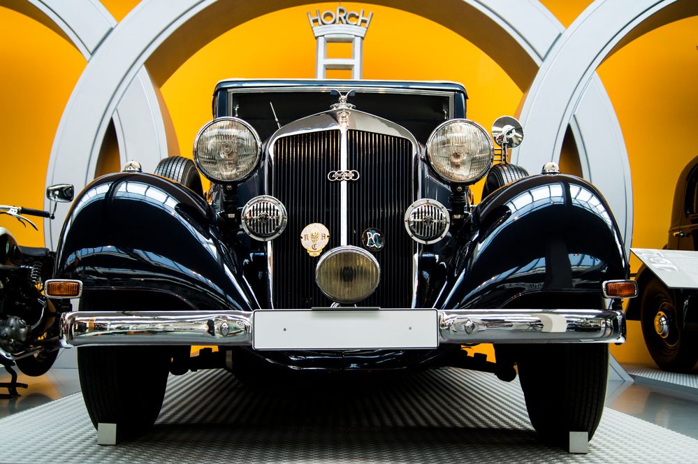 Horch 830 im August Horch Museum in Zwickau