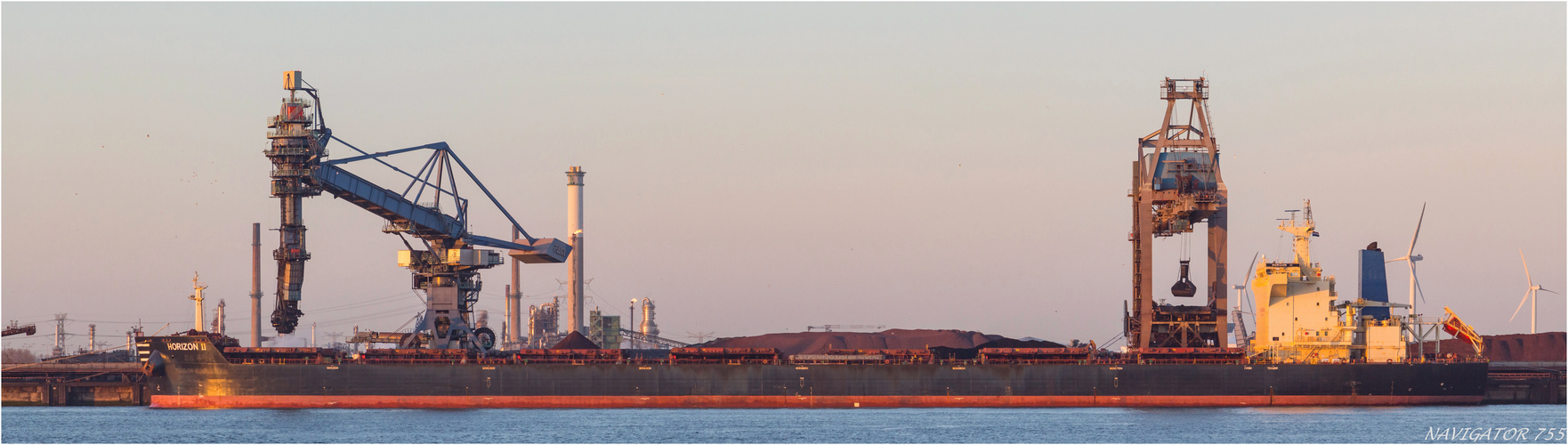 HORIZON II, Bulk Carrier, Rotterdam.