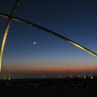 Horizont-Observatorium in der Abenddämmerung