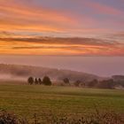 Horizont und Nebelgrenze bilden eine Linie, jetzt ohne störende...