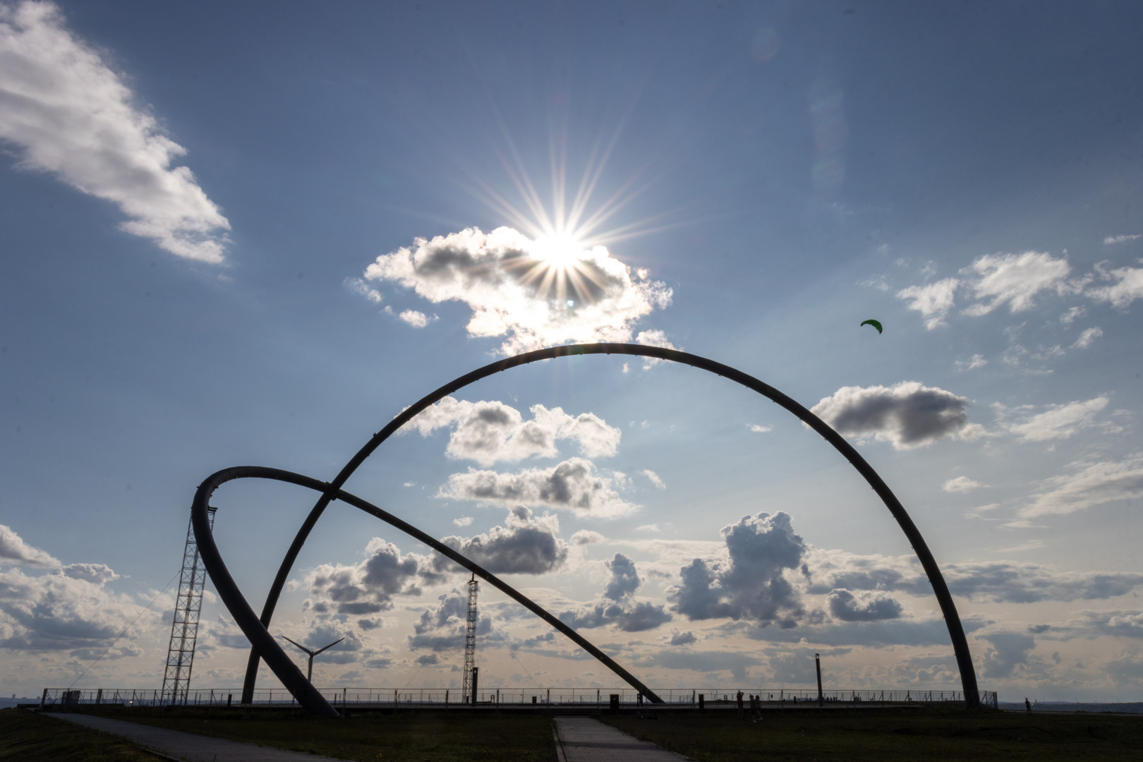 Horizontal-Observatorium auf der Halde Hoheward in Herten 