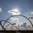 Horizontal-Observatorium auf der Halde Hoheward in Herten 