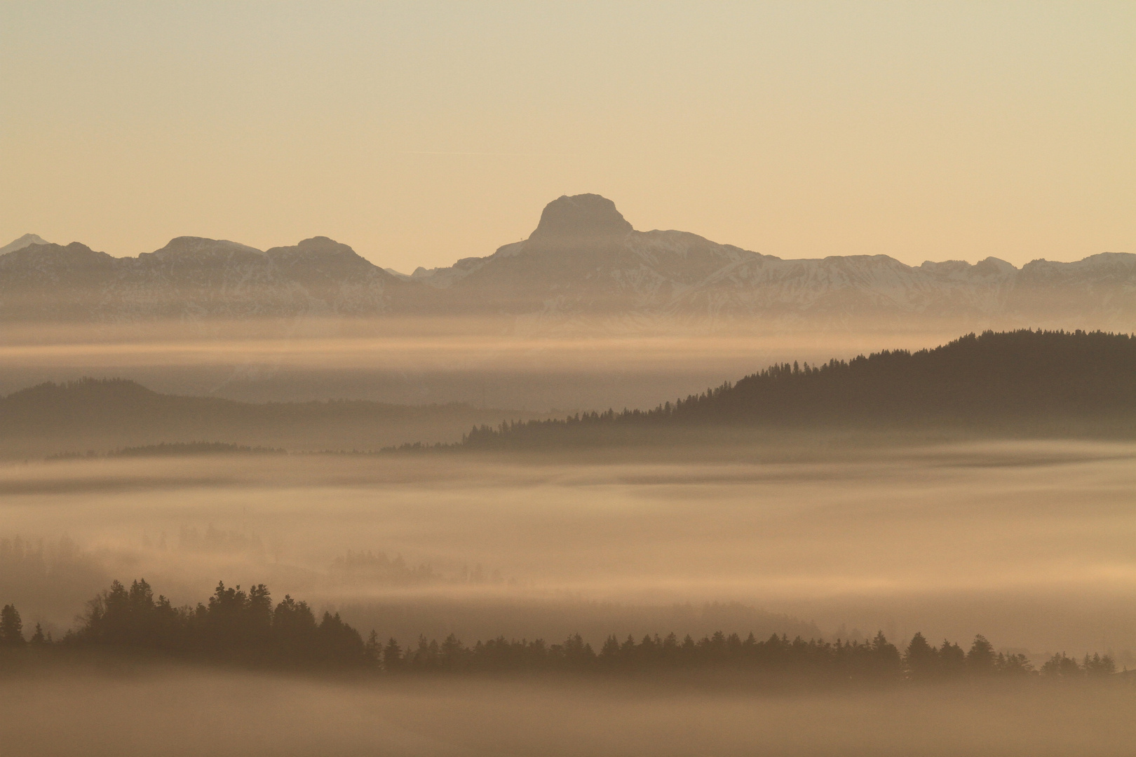 Horizonte Foto & Bild | nebelstimmungen, wetter, licht Bilder auf ...