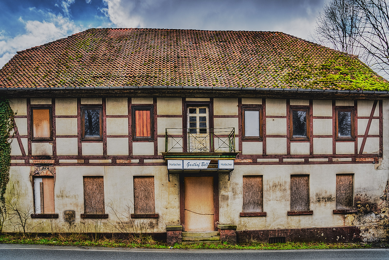 Horlacher-Ruine an der B66 Lemgo