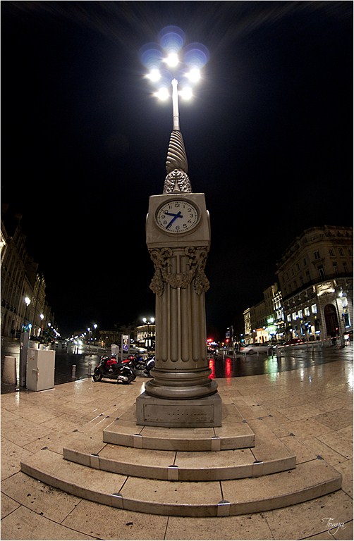 Horloge grand théâtre Bordeaux