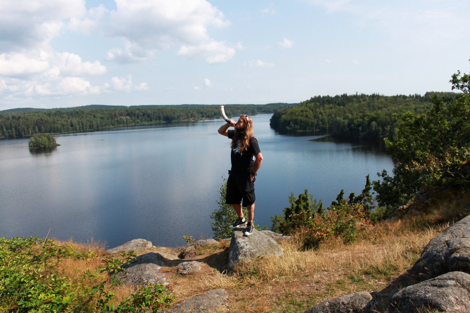 Horn Blowing @ Valhall, Sweden