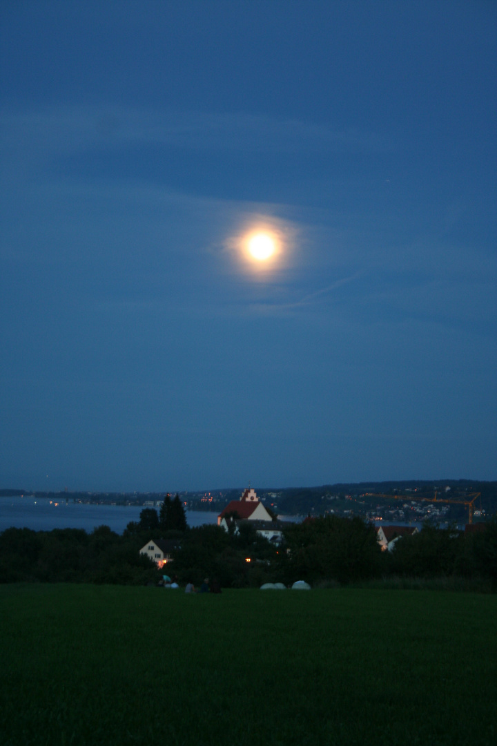 Horn mit Sonnenuntergang