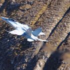 Hornet FA-18 in Action auf der Axalp