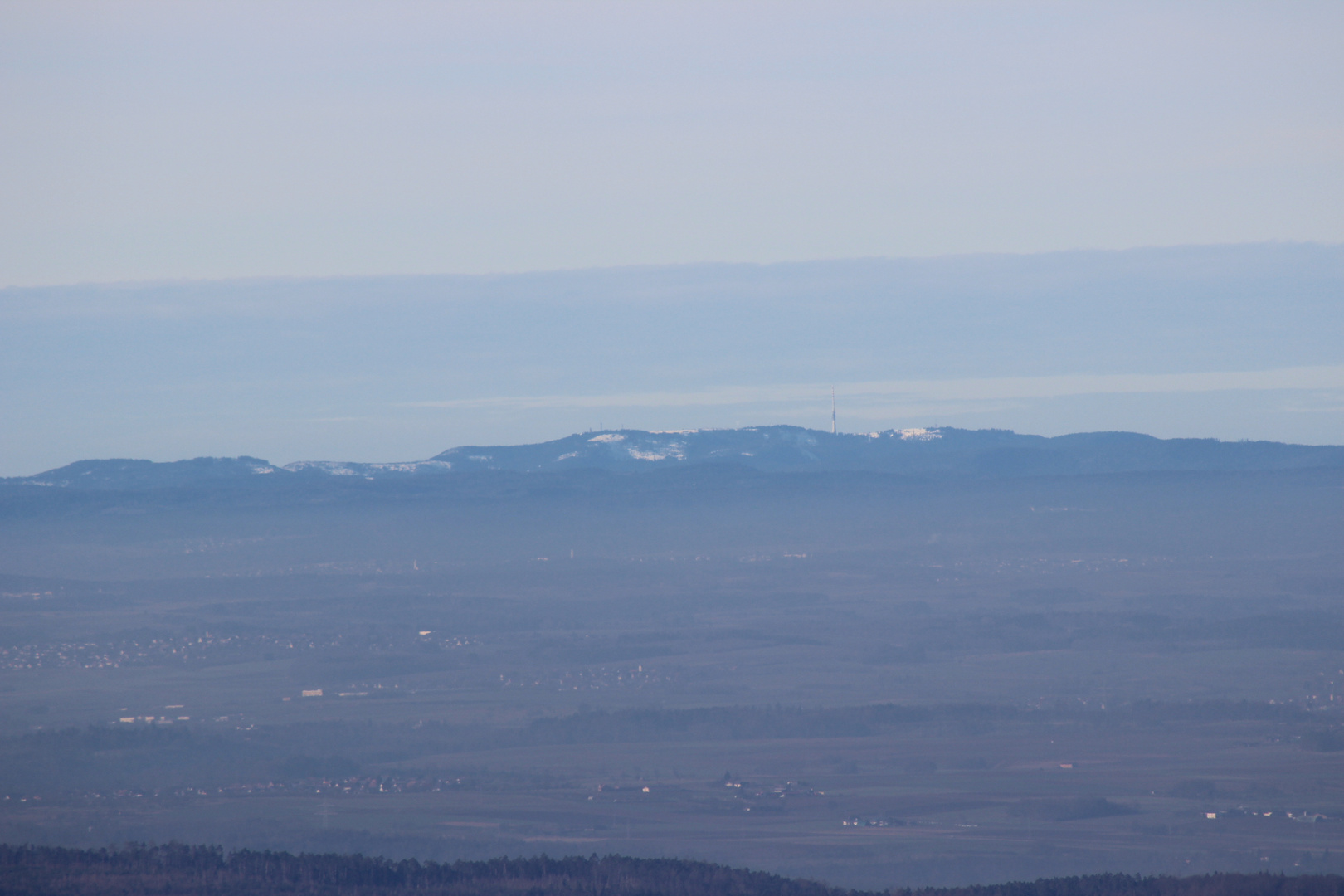 Hornisgrinde vom Roßberg aus gesehen