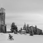 Hornisgrindenturm in s/w