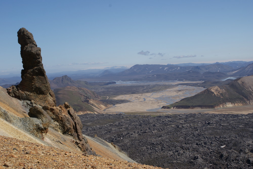 Hornito in der Landmannalaugar