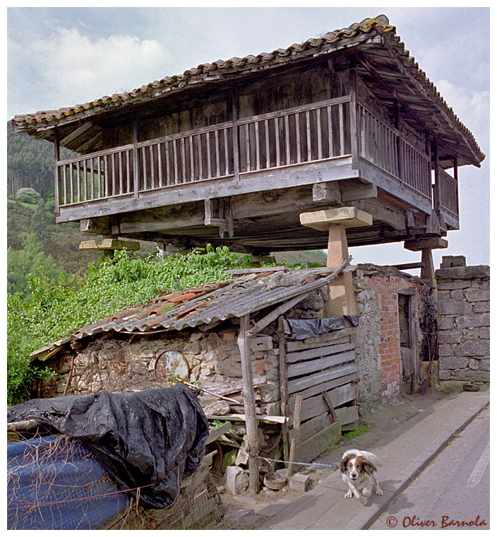 Hórreo asturiano (Camino del Norte, 7)