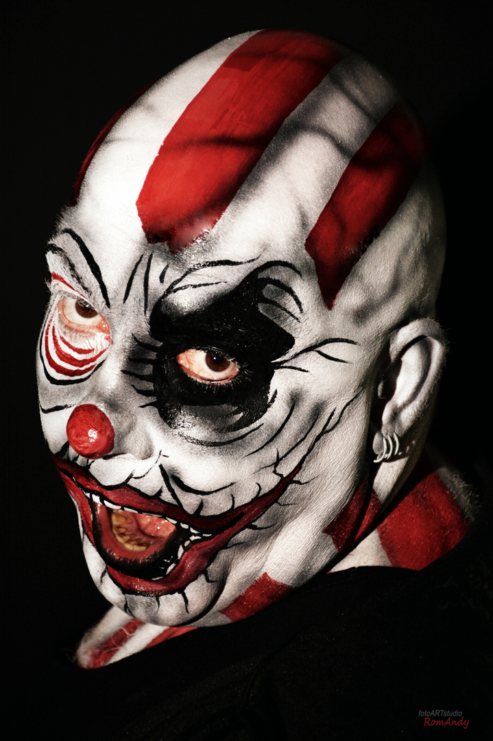 HORRORCLOWN Facepainting & Lowkey Shooting fotoARTstudio RomAndy