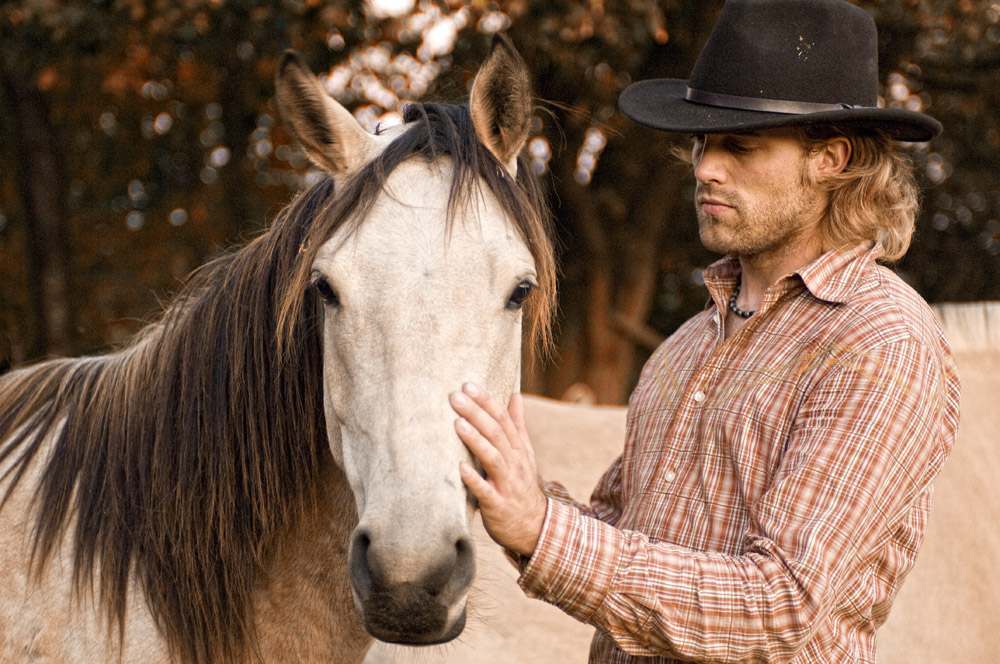 ...horse and cowboy!