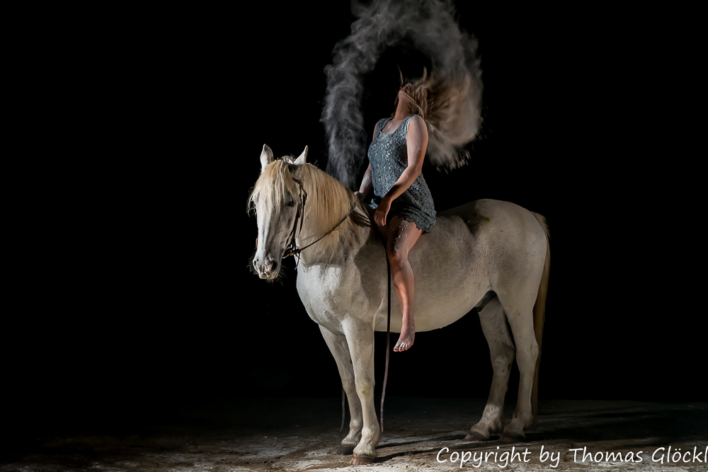 Horse and Girl 1