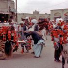 Horse coaches used as taxis