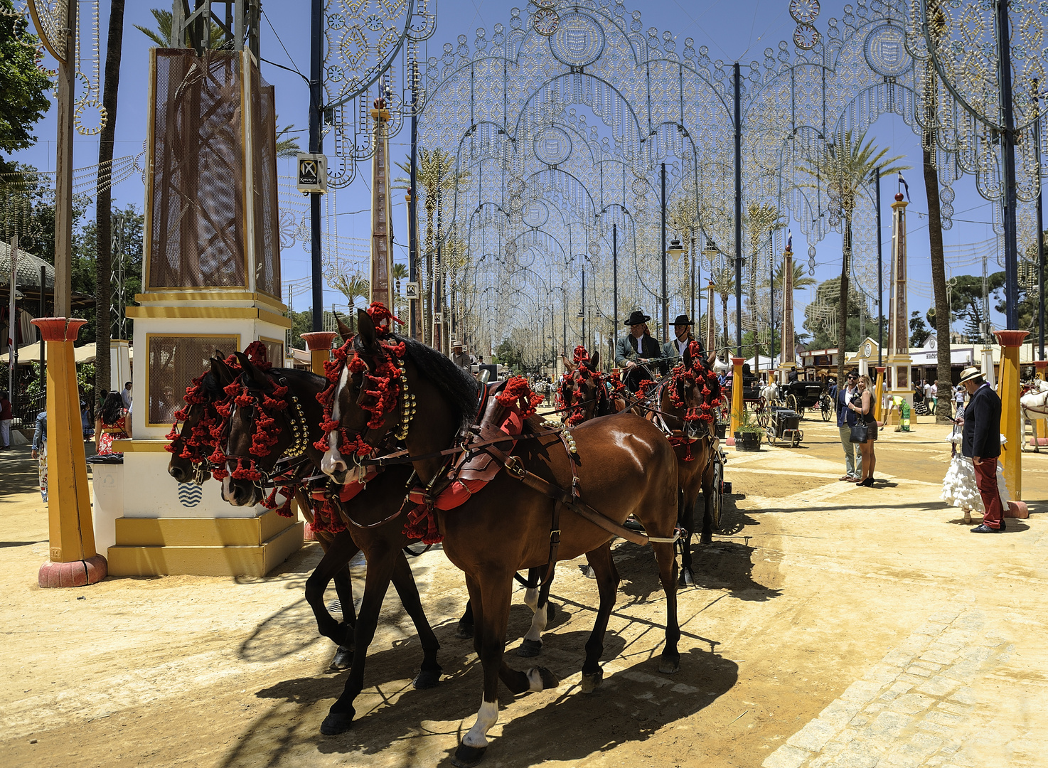 Horse Festival in Jerez / Andalusien