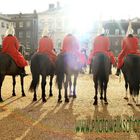 Horse Guards and sunburst