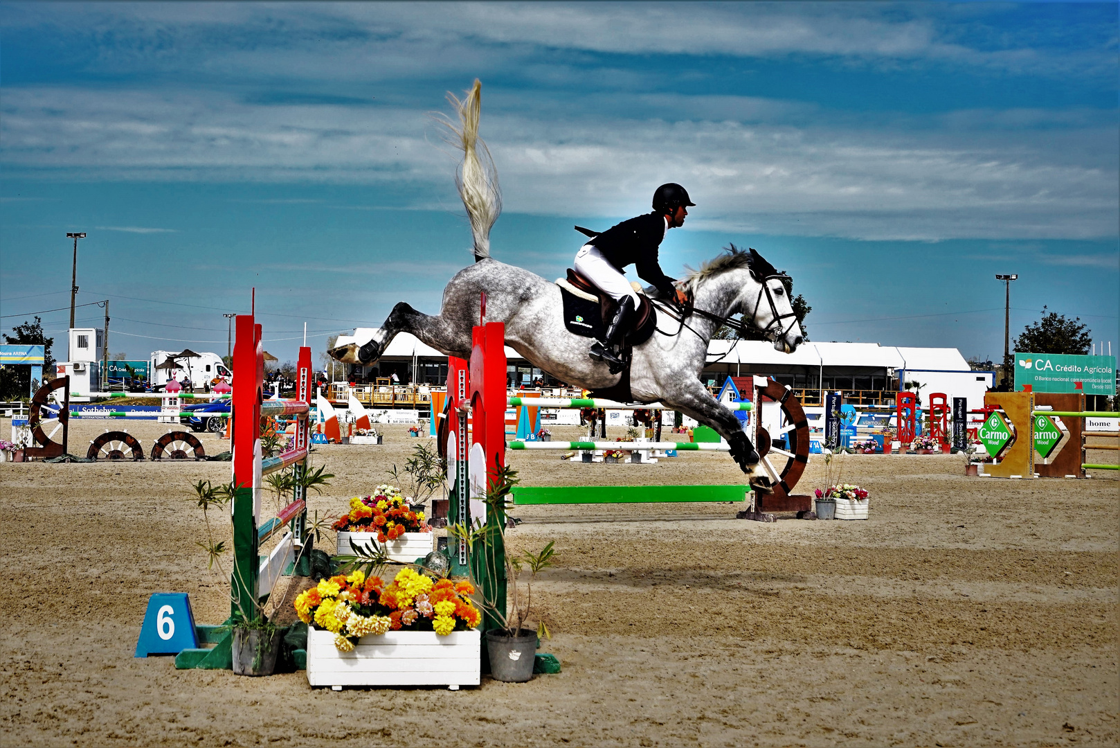 Horse jumping Atlantic Tour 2019