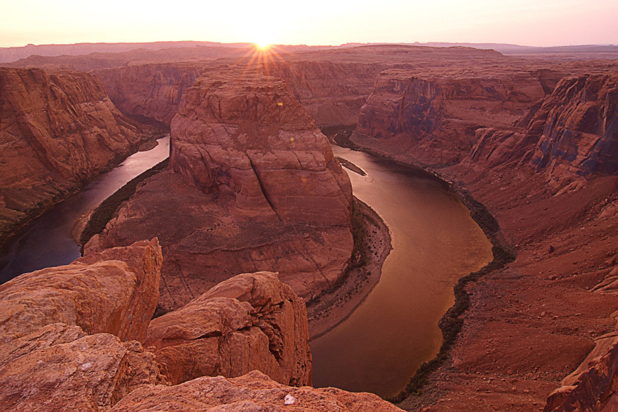 Horse Shoe Point at sunset