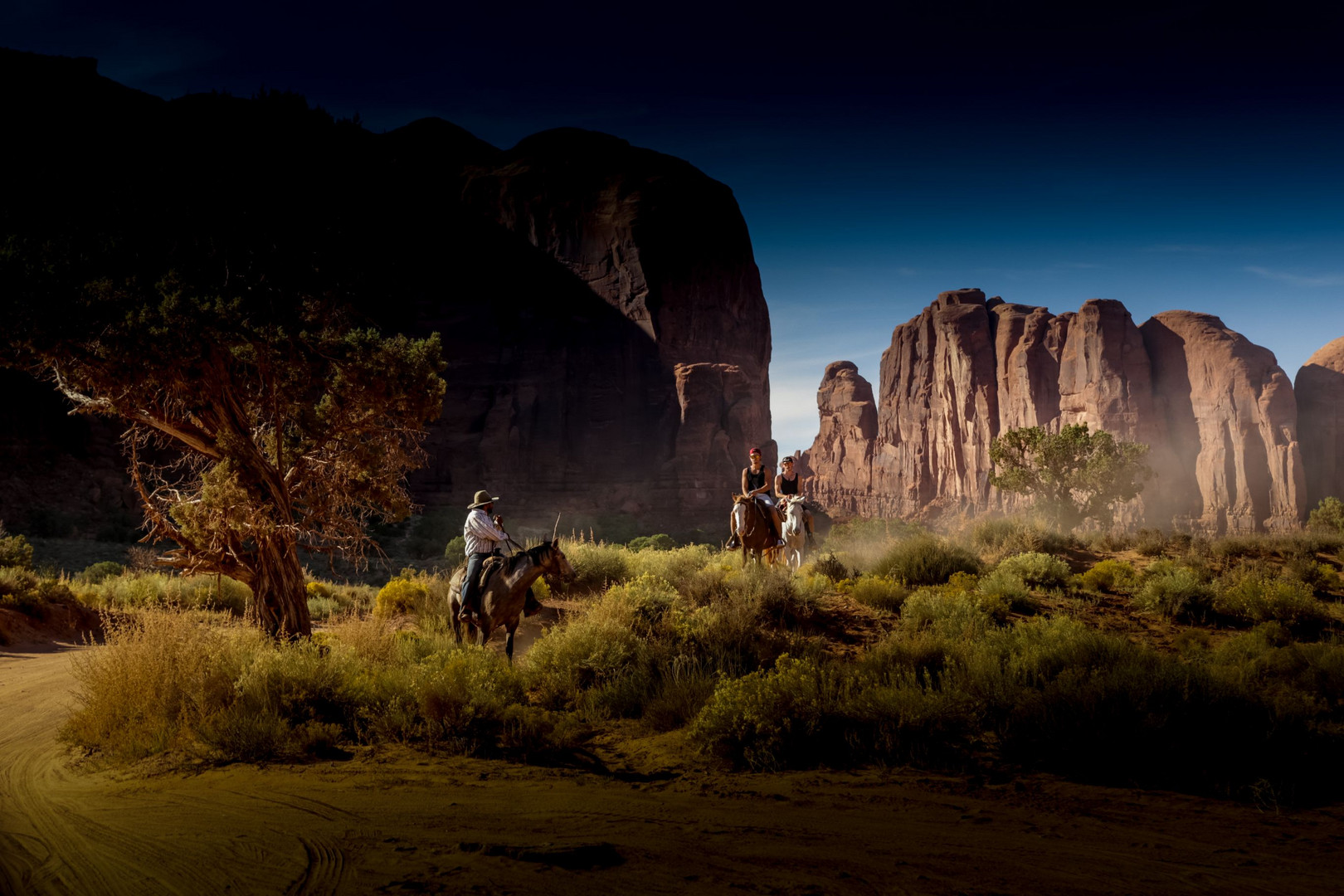 Horseback Riding in Monument Valley, USA