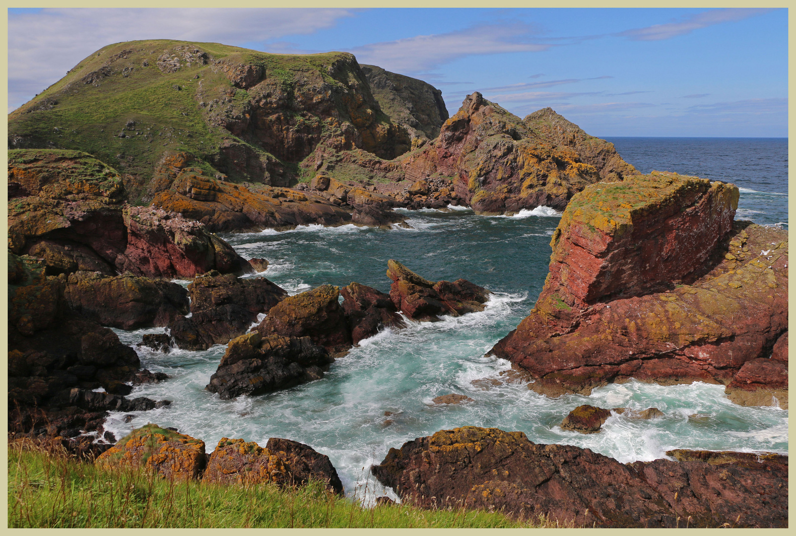 Horsecastle bay near St Abbs 1