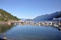 Horseshoe Bay am Sea to the Sky Highway, British Columbia, Kanada