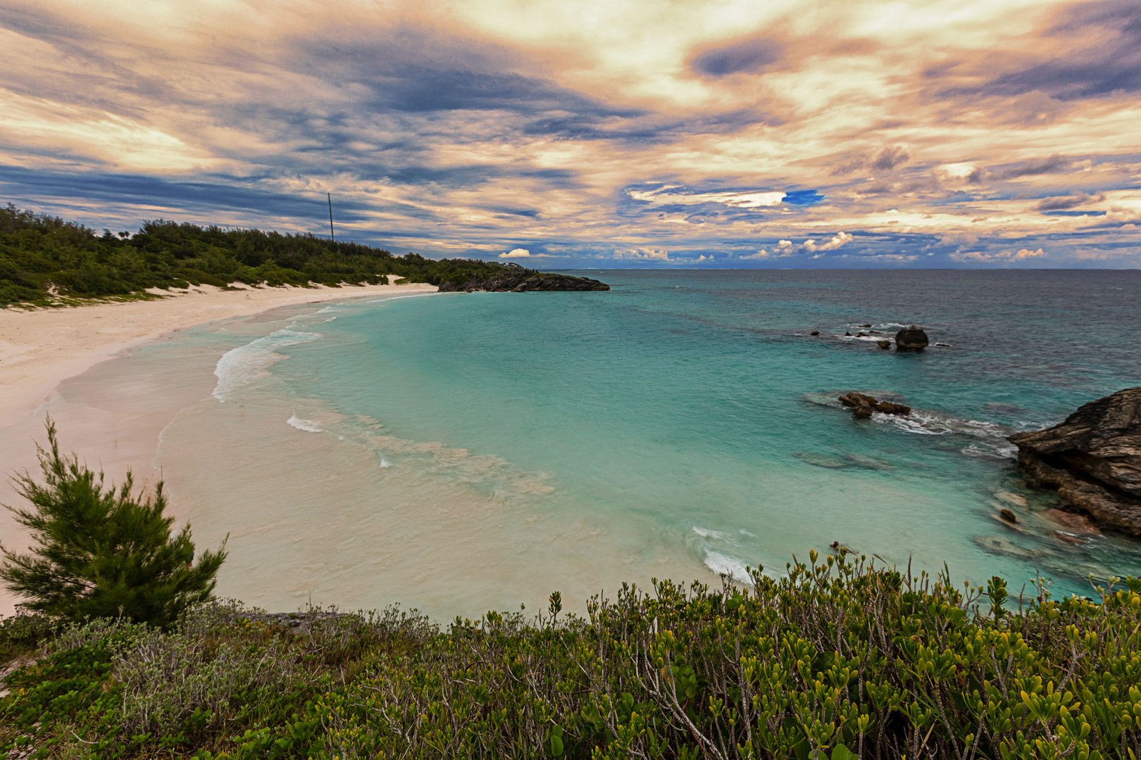 Horseshoe bay Bermuda