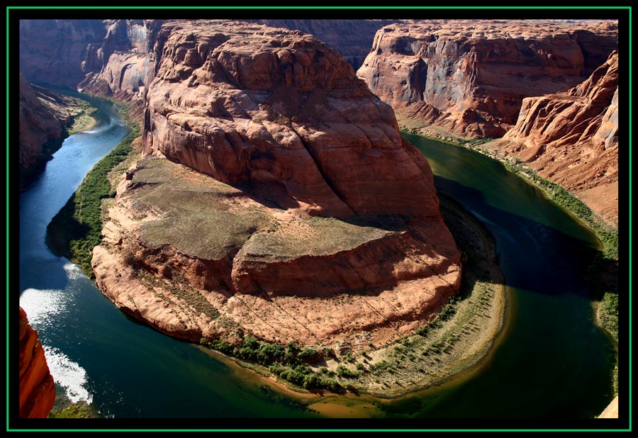 Horseshoe bend...