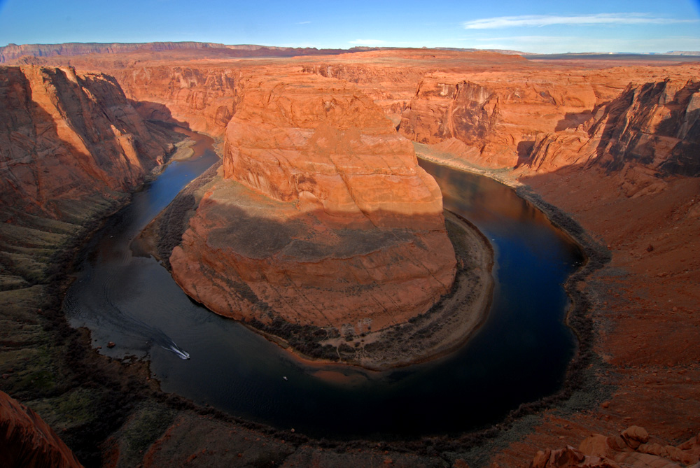 Horseshoe Bend auf dem Bauch liegend ;-))