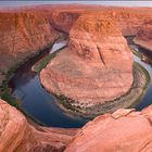 Horseshoe Bend in der Morgendämmerung