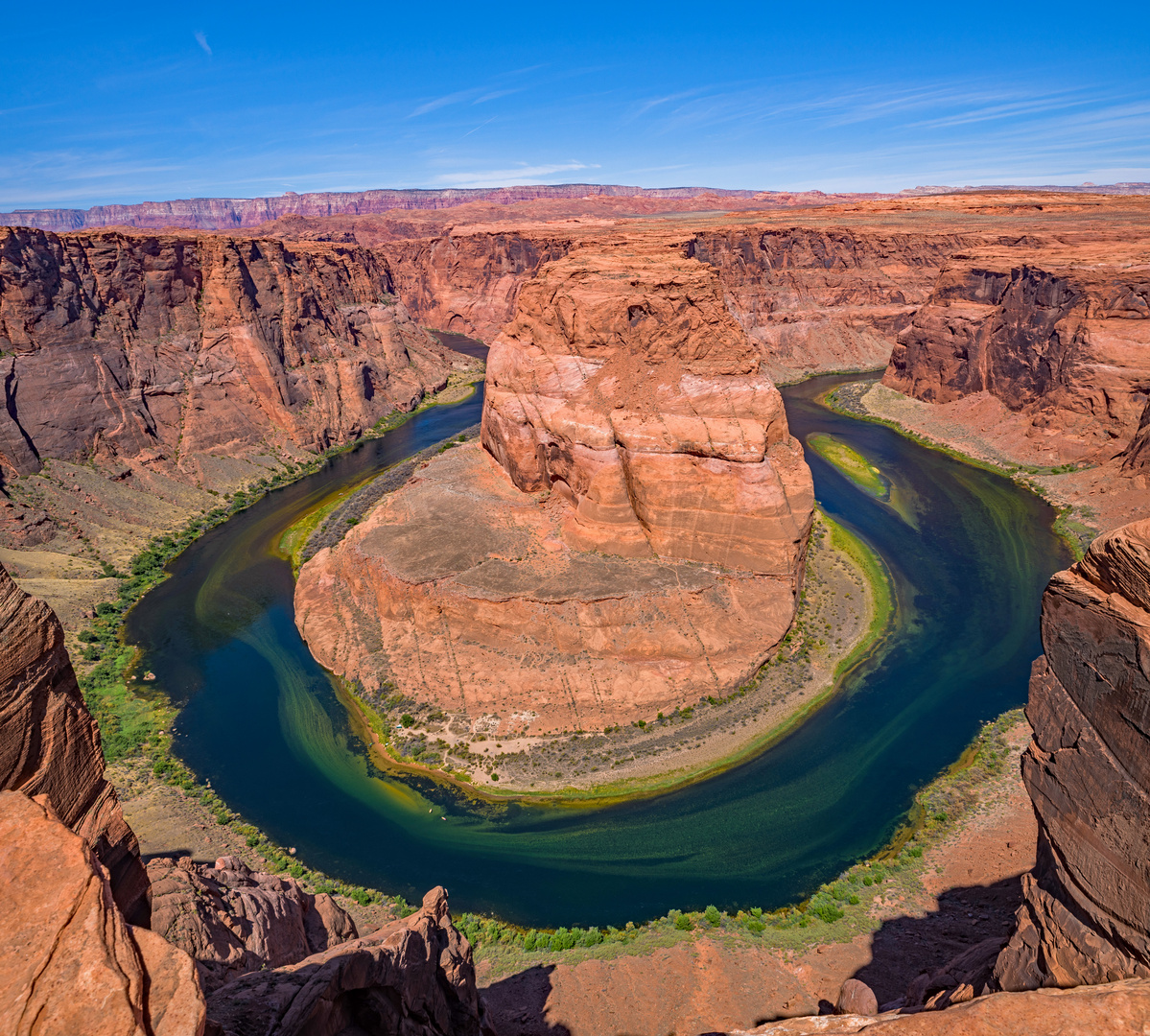 Horseshoe-Bend in voller Pracht